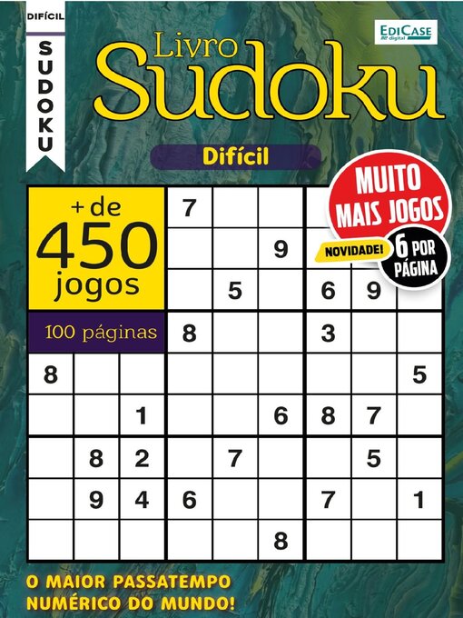 Title details for Sudoku Números e Desafios by EDICASE GESTAO DE NEGOCIOS EIRELI - Available